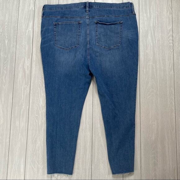 J. Crew Women's Denim 9 Inch Toothpick Button Fly Skinny Jeans Plus Size 37 - Picture 12 of 12